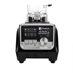 Vosco VHS-206C Pro Dijital Buz Kırıcı Bar Blender, 2 L, 1600 W, Siyah - 3