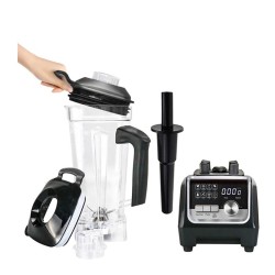 Vosco VHS-206C Pro Dijital Buz Kırıcı Bar Blender, 2 L, 1600 W, Siyah - 4