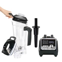 Vosco VHS-206C Pro Dijital Buz Kırıcı Bar Blender, 2 L, 2200 W, Mavi - Thumbnail