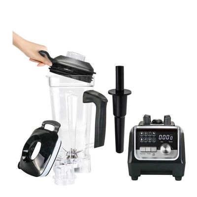 Vosco VHS-206C Pro Dijital Buz Kırıcı Bar Blender, 2 L, 2200 W, Siyah - 4