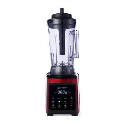 Vosco VHS-306CK Pro XL 8 Blade Digital Bar Blender, 4 L, Red - Vosco