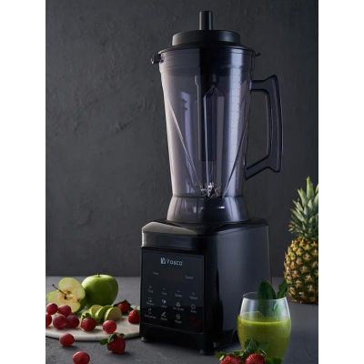 Vosco VHS-306CS Pro XL 8 Blade Digital Bar Blender, 4 L, Black - Vosco