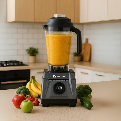 Vosco VHS-602C Dijital Pro Bar Blender, 3 L, 1600 W, Gri - 2