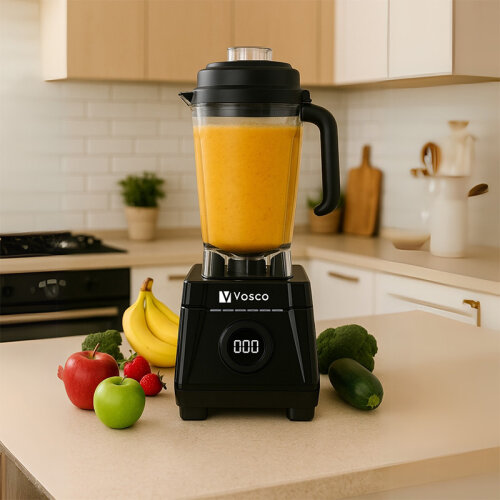 Vosco VHS-602C Dijital Pro Bar Blender, 3 L, 1600 W, Siyah - 3