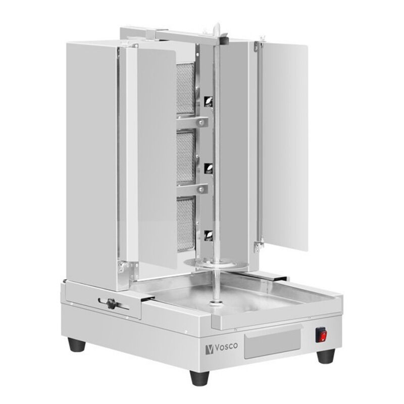 Vosco VKM-G3R Alttan Motorlu 3 Radyanlı Döner Makinesi, LPG - Vosco