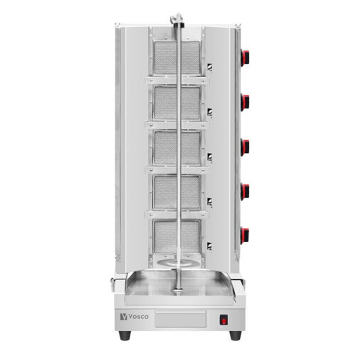 Vosco VKM-G5R Alttan Motorlu 5 Radyanlı Döner Makinesi, LPG - 2