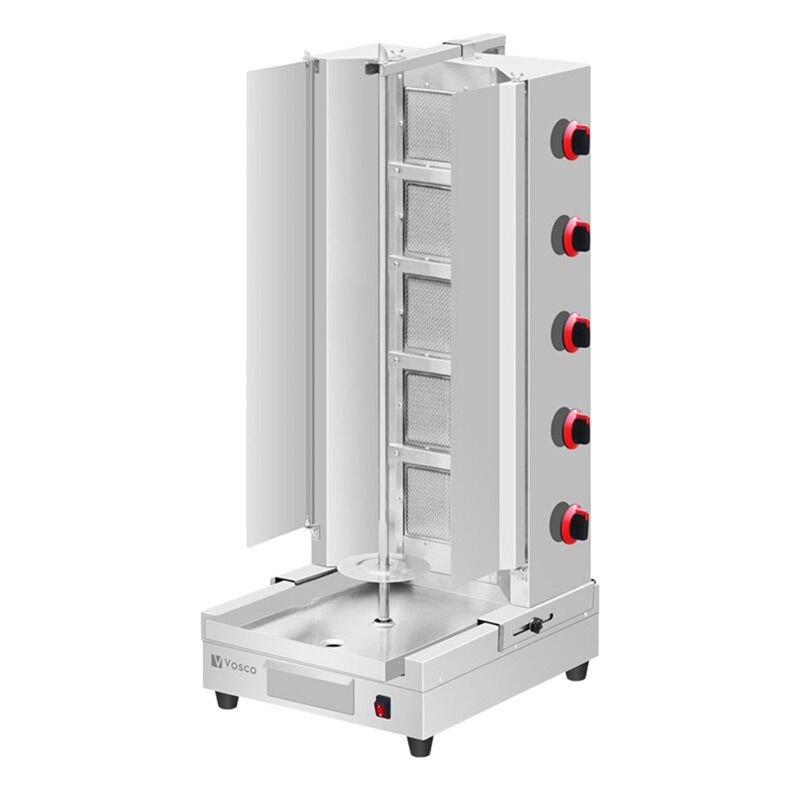 Vosco VKM-G5R Alttan Motorlu 5 Radyanlı Döner Makinesi, LPG - Vosco
