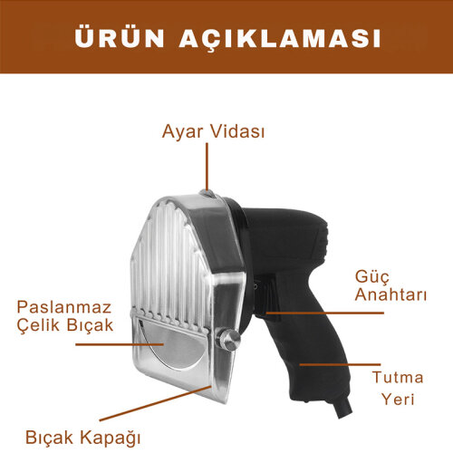 Vosco VKS-100T Çift Bıçaklı Motorlu Döner Kesme Makinesi - 3