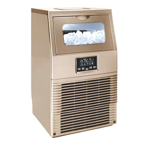 Vosco VSC-23CG Hazneli Küp Buz Makinesi, 23 kg/gün Kapasiteli, Gold - 1
