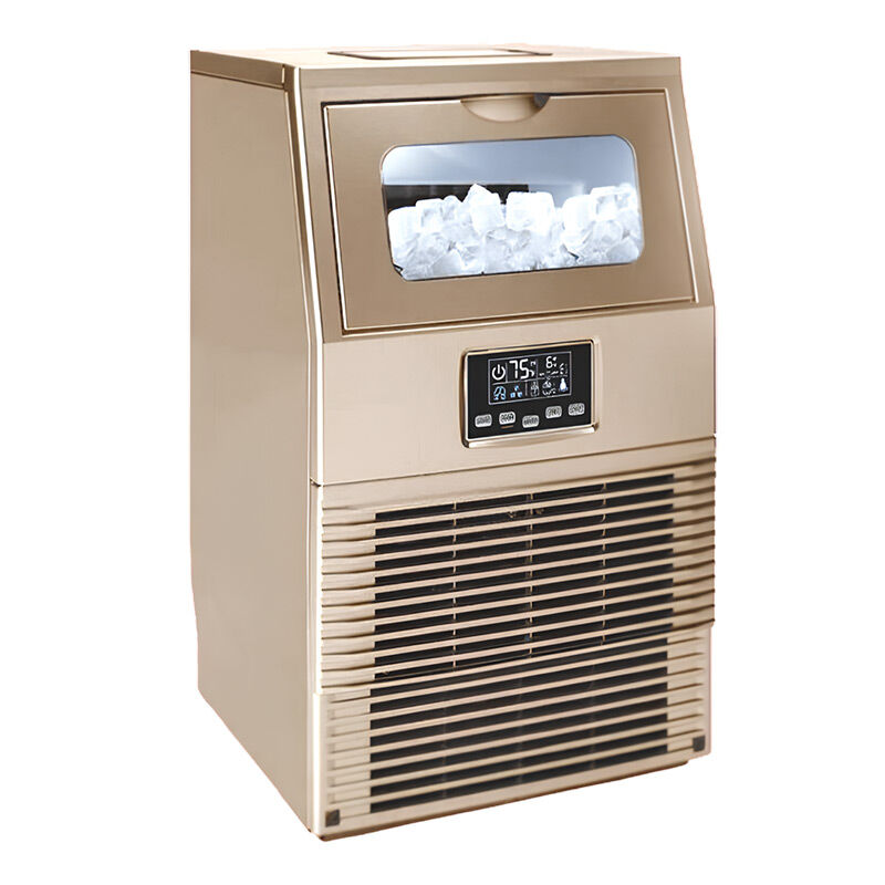 Vosco VSC-23CG Hopper Cube Ice Machine, 23 kg/day Capacity, Gold - Vosco