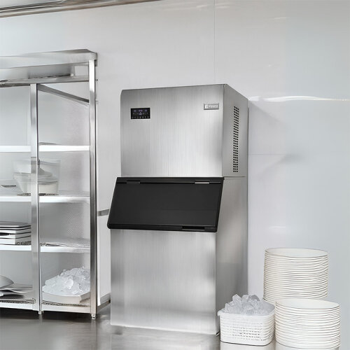 Vosco VSC-300C Hazneli Küp Buz Makinesi, 300 kg/gün Kapasiteli - 2