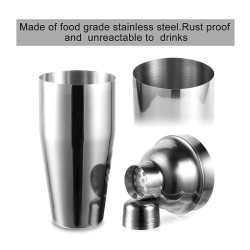 Vosco VSC-K3 3 Piece Bar Cocktail Set, 750 ml - 2