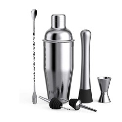 Vosco VSC-K6 6 Piece Bar Cocktail Set, 750 ml - Vosco
