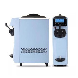 Vosco VST-16EM صانعة آيس كريم ناعمة، أزرق - 6