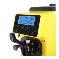 Vosco VST-16ES صانعة آيس كريم ناعمة، أصفر - 3
