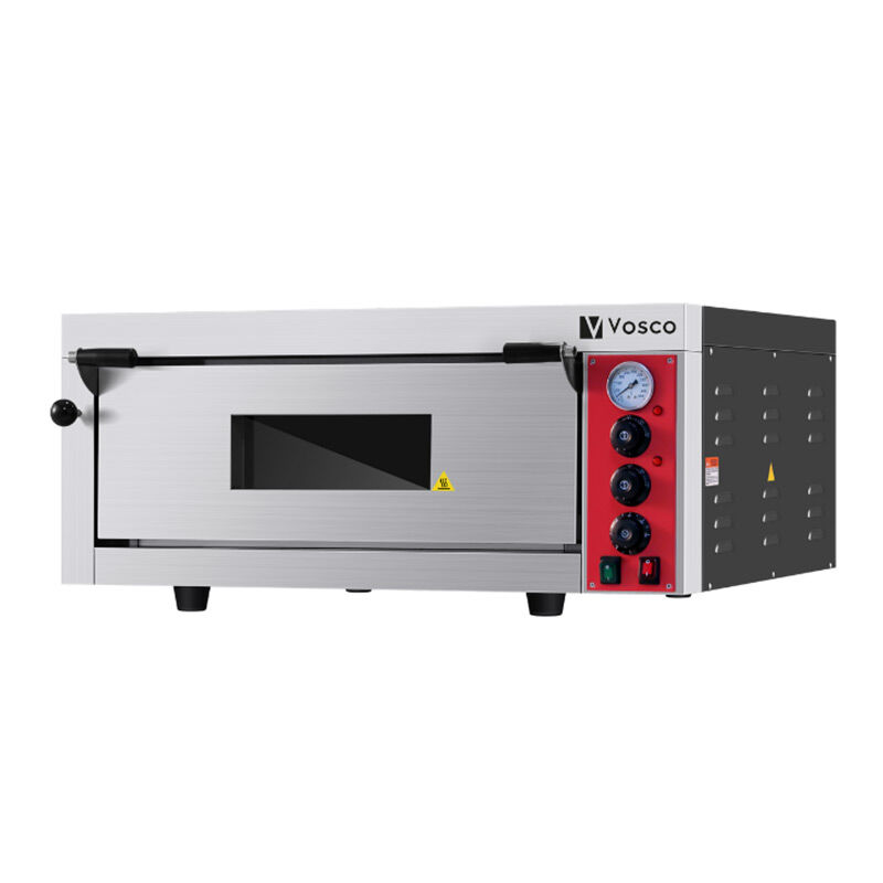 Vosco VWG-3T 25 cm 2 Pizza Kapasiteli Tek Katlı Pizza Fırını, Elektrikli - Vosco