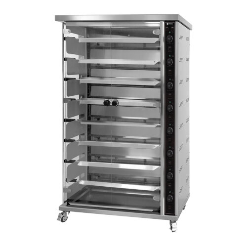 Vosco VWJG-8P 40 Piliç Kapasiteli Piliç Çevirme Fırını, Elektrikli - Vosco