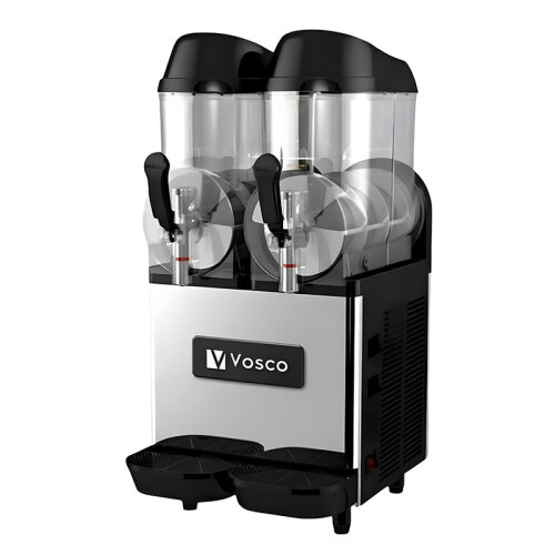 Vosco VXC-224 Ice Slush Makinesi, Çift Hazneli, 12+12 L - Vosco