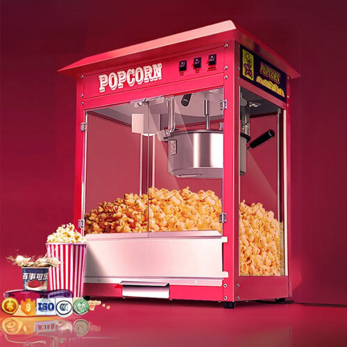 Vosco VZA-803 Set Üstü Otomatik Patlamış Mısır Makinesi, 51x35x68 cm - 4