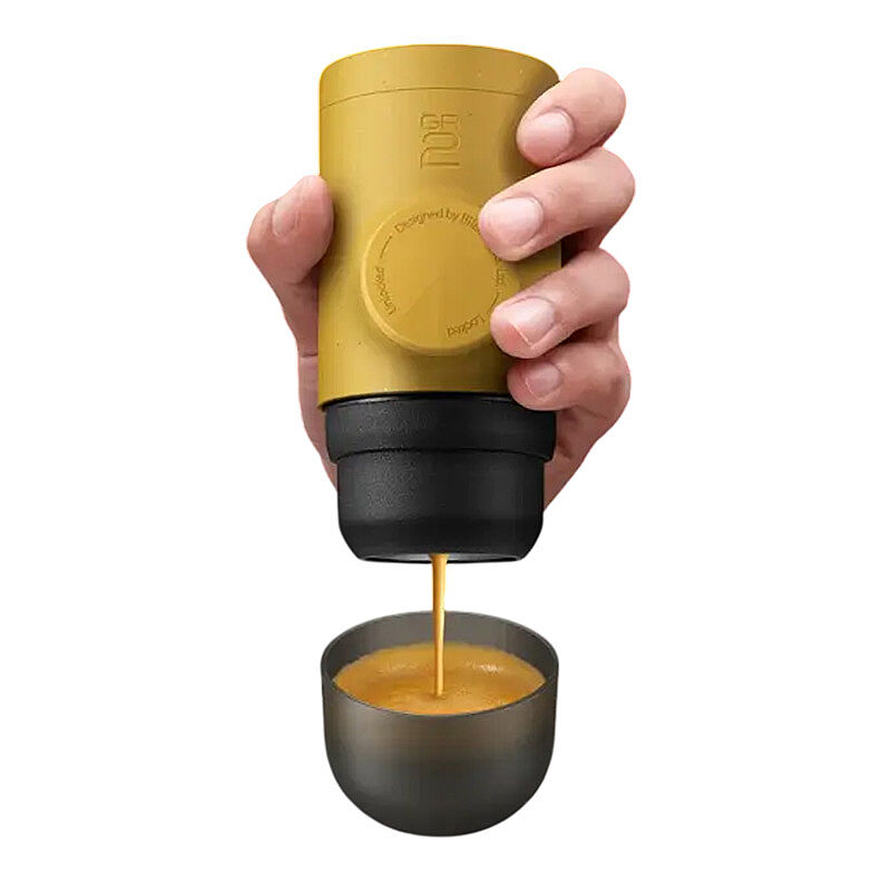 Wacaco Minipresso GR2 Manuel Espresso Makinesi, Altın Sarı - Wacaco