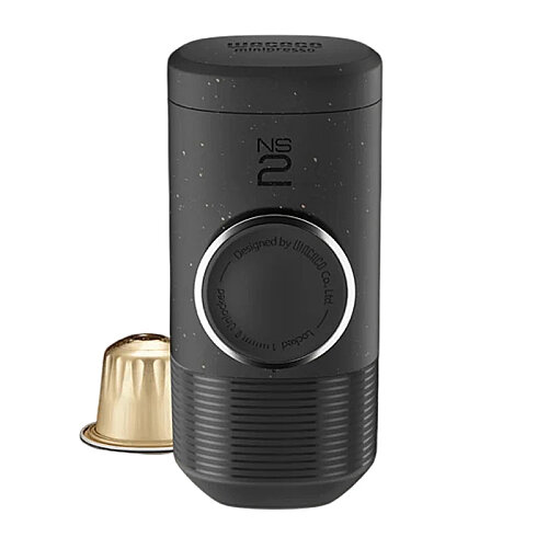 Wacaco Minipresso NS2 Manuel Kapsül Espresso Makinesi, Siyah - Wacaco