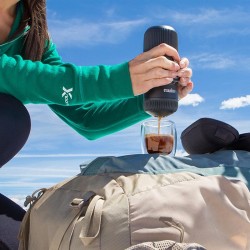 ماكينة الإسبريسو اليدوية Wacaco نانوبريسو نانوبريسو رمادي - 5