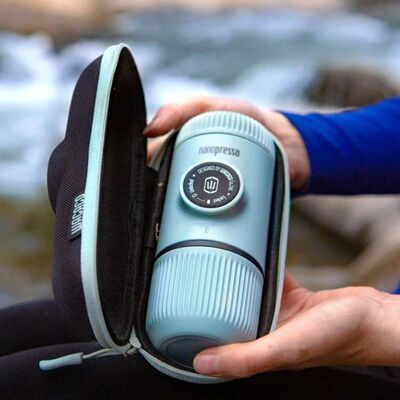 Wacaco Nanopresso Manual Espresso Machine, Ice Blue - Wacaco