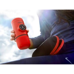 Wacaco Nanopresso Manual Espresso Machine, Lava Red - 4