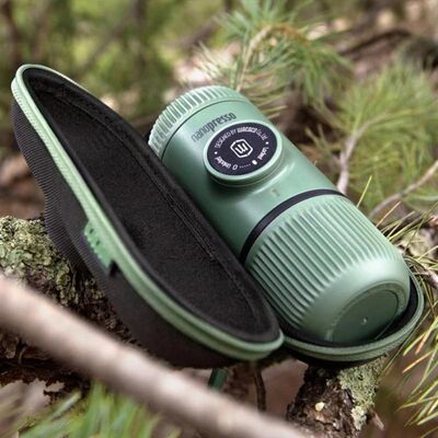 Wacaco Nanopresso Manual Espresso Machine, Moss Green - Wacaco
