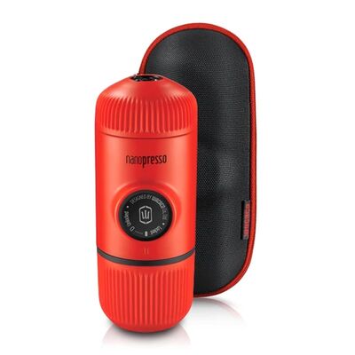 Wacaco Nanopresso Manuel Espresso Makinesi, Lav Kırmızısı - 1