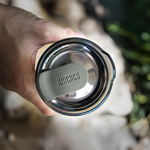 Wacaco Octaroma Lungo Termos Mug, Beyaz - 6