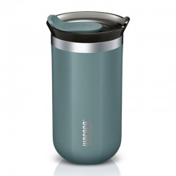 Wacaco Octaroma Lungo Termos Mug, Göl Mavisi - 1