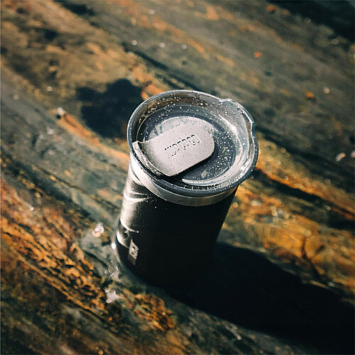 Wacaco Octaroma Lungo Termos Mug, Siyah - 5