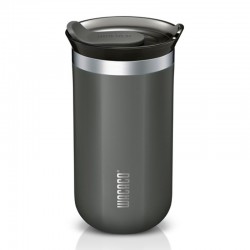 Wacaco Octaroma Lungo Thermos Mug, Silver Grey - Wacaco