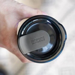 Wacaco Octaroma Lungo Thermos Mug, Silver Grey - 3