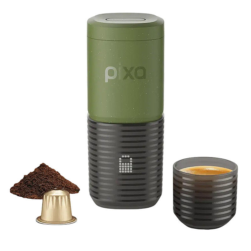 Wacaco Pixapresso Şarj Edilebilir Manuel Kahve Makinesi, Yeşil - Wacaco