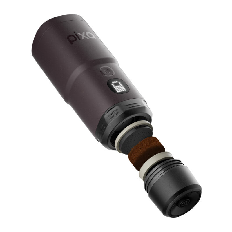 Wacaco Pixapresso Şarj Edilebilir Pilli Taşınabilir Espresso Makinesi, Bordo - Wacaco