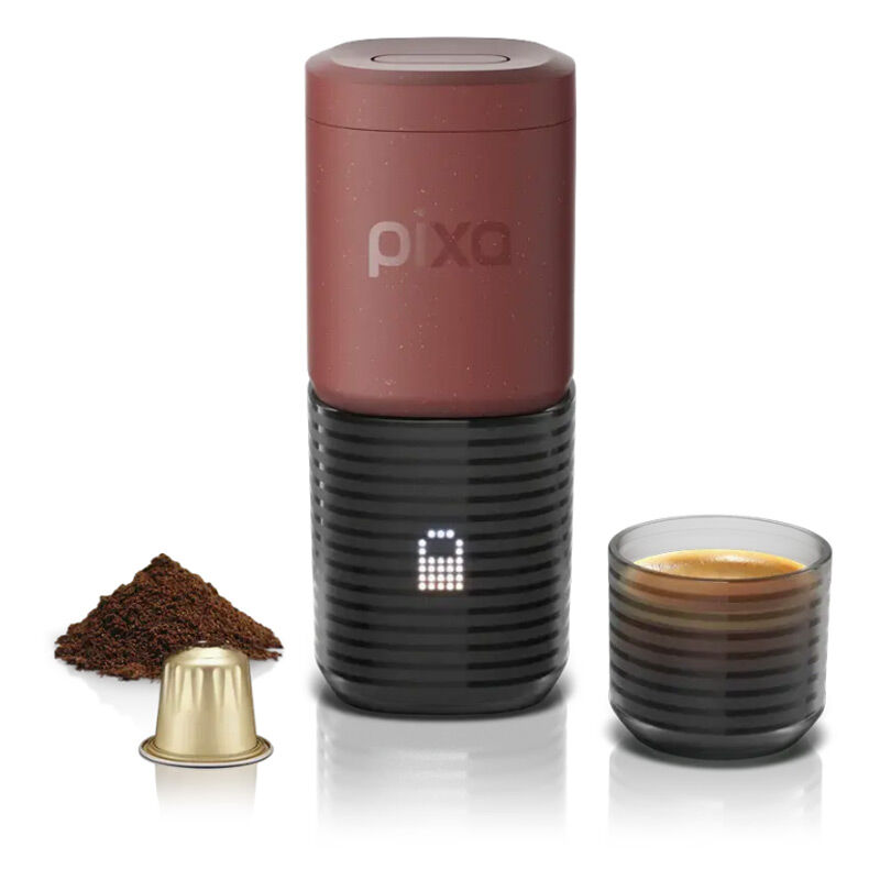 Wacaco Pixapresso Şarj Edilebilir Pilli Taşınabilir Espresso Makinesi, Kırmızı - Wacaco