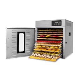 Wartmann WM-1912-DH مجفف فواكه وخضروات، سعة 12 صينية - Wartmann