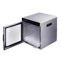 Wartmann WM-2110-DH مجفف فواكه وخضروات، سعة 10 صواني - 4