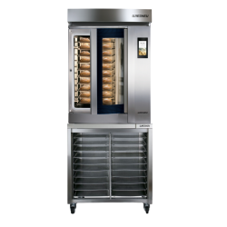 Wiesheu Dibas Blue 64 L Oven Set with Bottom Stand and Hood - Wiesheu