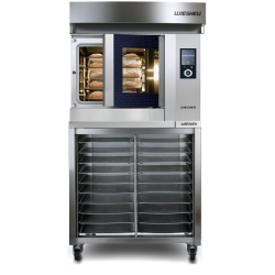 Wiesheu Dibas Blue 64 S Oven Set with Bottom Stand and Hood - 1