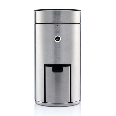 Wilfa WSFB-100S طاحنة قهوة مسطحة التروس مسطحة 58 مم، فضي - Wilfa