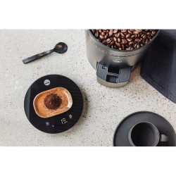 Wilfa WSFBS-200B طاحنة قهوة مسطحة مسطحة التروس مسطحة 58 مم، أسود - 6