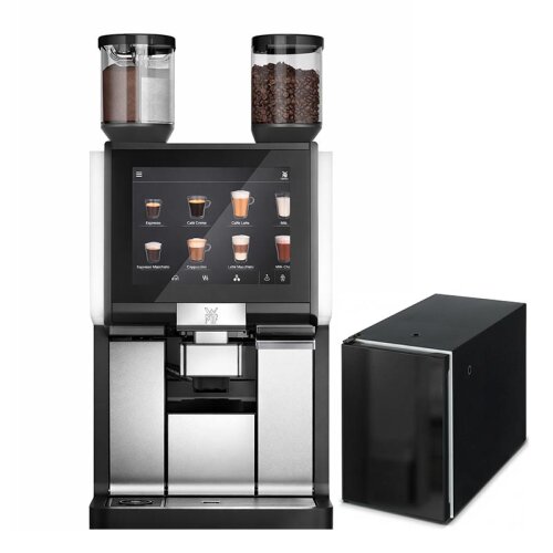 WMF 1500S Полностью автоматическая кофемашина Easy Milk, 1 кофемолка 1 слот для шоколада - WMF