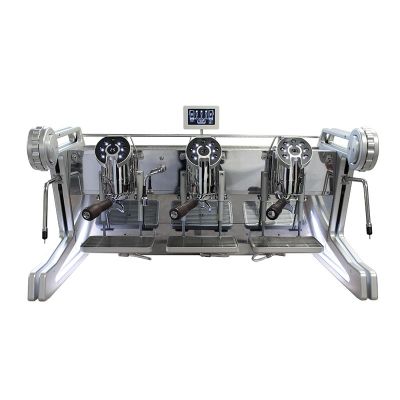 XLVI STH9-3GR Espresso Kahve Makinesi, 3 Gruplu, Inox - 1