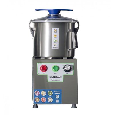 Yazıcılar Hummusmaster Hız Kontrollü Cutter Gıda Parçalama Makinesi, 9 L - 1