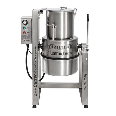 Yazıcılar L20IV Sebze Parçalama Makinesi, Ayaklı, Devrilir, 20 L, Saatte 180 Kg, 230 V - 1