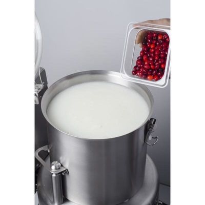 Yazıcılar L20IV Sebze Parçalama Makinesi, Ayaklı, Devrilir, 20 L, Saatte 180 Kg, 230 V - 7