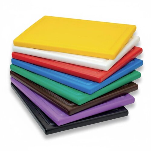 Yelkar YP 1401-3 Oluklu Yuvarlak Köşe ve Kenarlı Polietilen Kesme Levhası, 30x40x1.5 cm, Mavi - Yelkar (1)